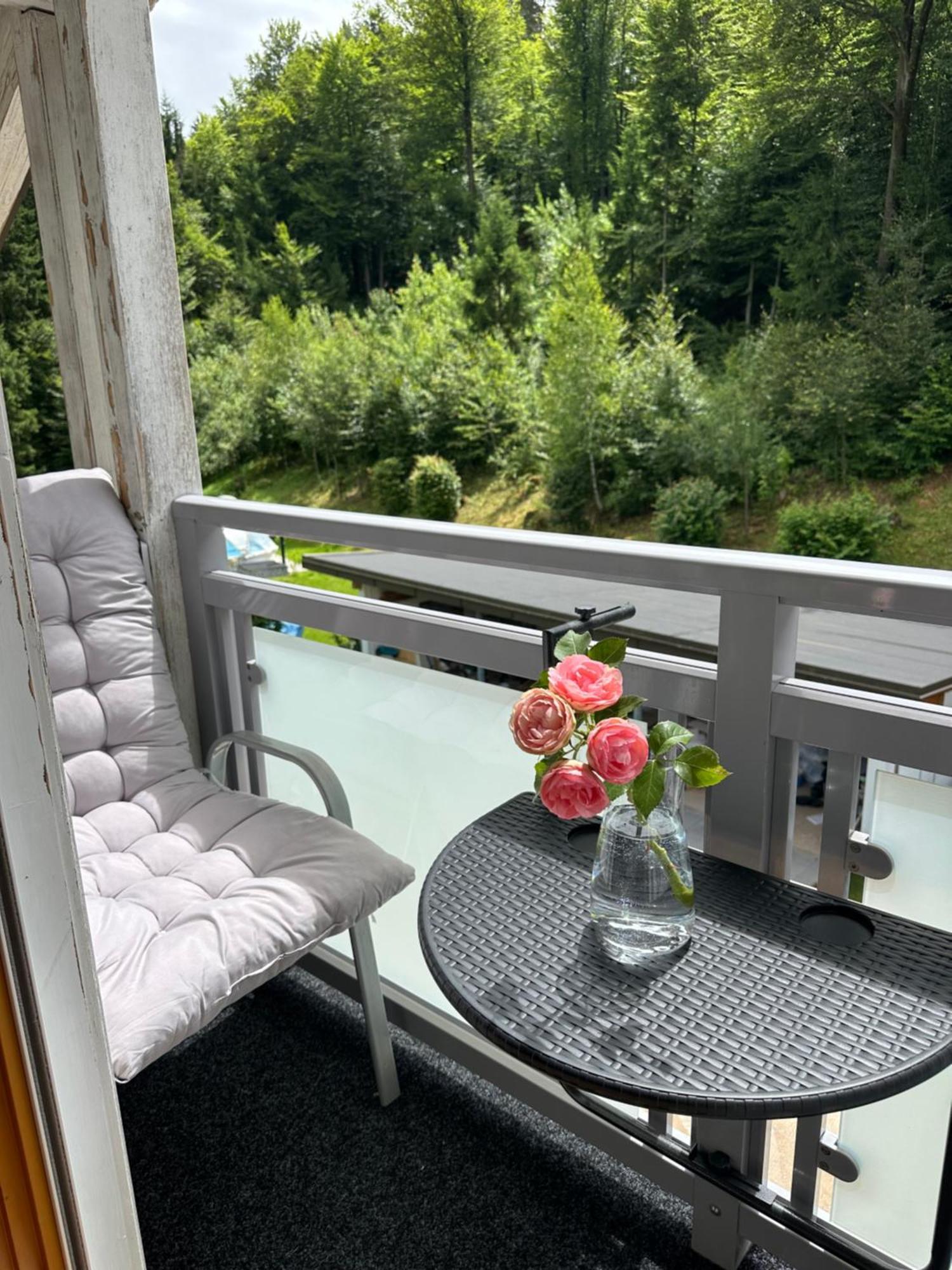 Ferienwohnung Waldblick, Faaker See Oberaichwald  المظهر الخارجي الصورة