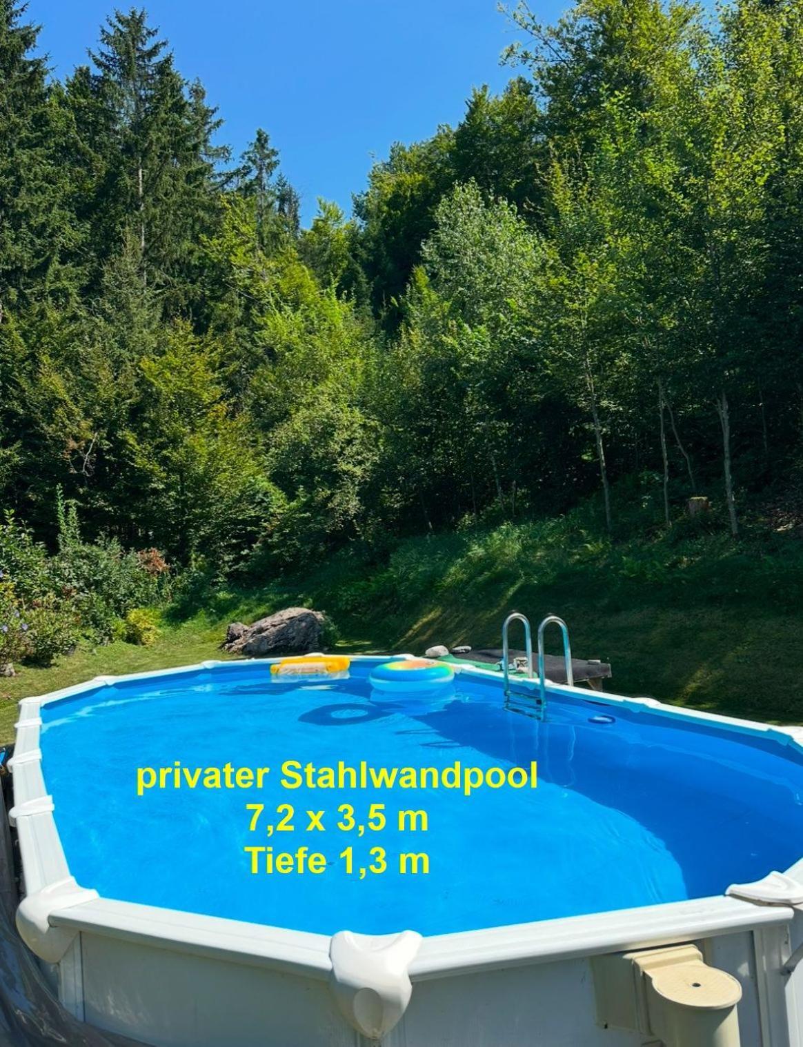 Ferienwohnung Waldblick, Faaker See Oberaichwald  المظهر الخارجي الصورة